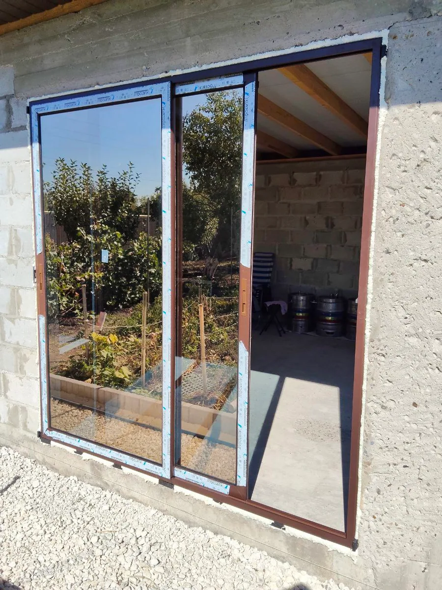 Sistem glisant din aluminiu, montaj profesional Grafitex